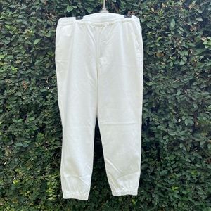 COPY - J. Crew Denim Jogger Pant in Natural